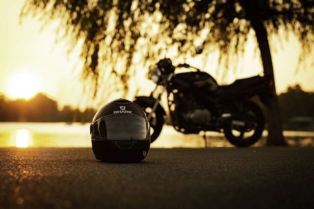 where to put motorcycle helmet